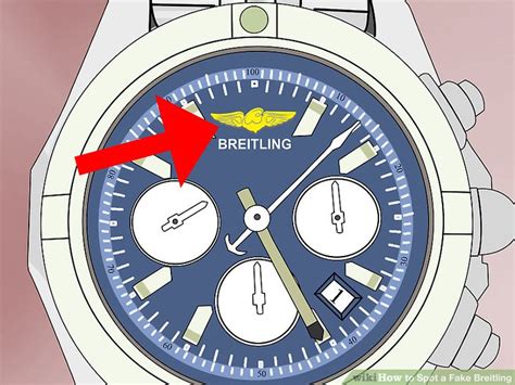 comment reconnaitre vrai breitling|fake Breitling watch logo.